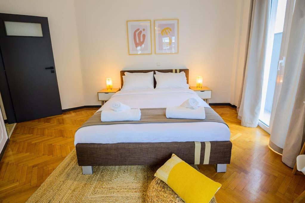 אתונה Boho Luxury 2 Bedroom Apartment, Acropolis Museum View מראה חיצוני תמונה